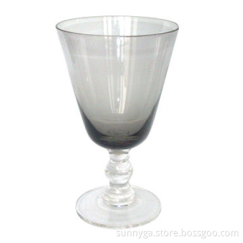 280mL Color Wine Glass with Stem and 69mm Bottom Diameter